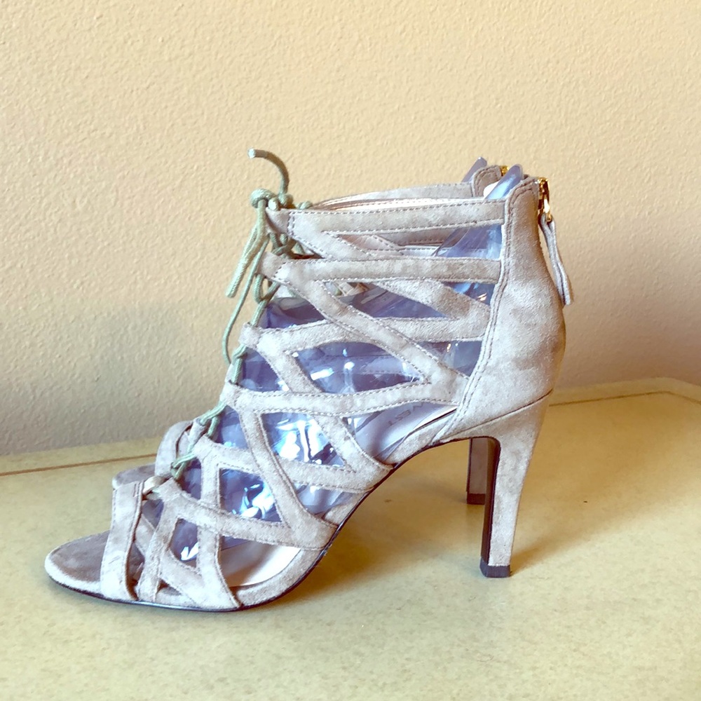 Nine West Cage Sandals, 3.5 inch heels